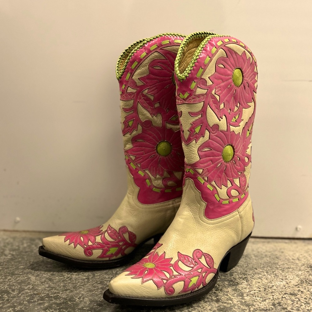 Liberty Handmade Sunflower Collectors boots